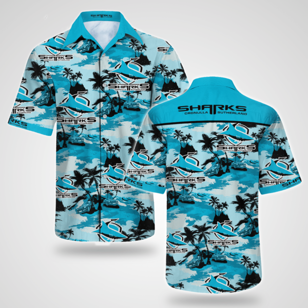 Sutherland Sharks Hawaiian Shirt