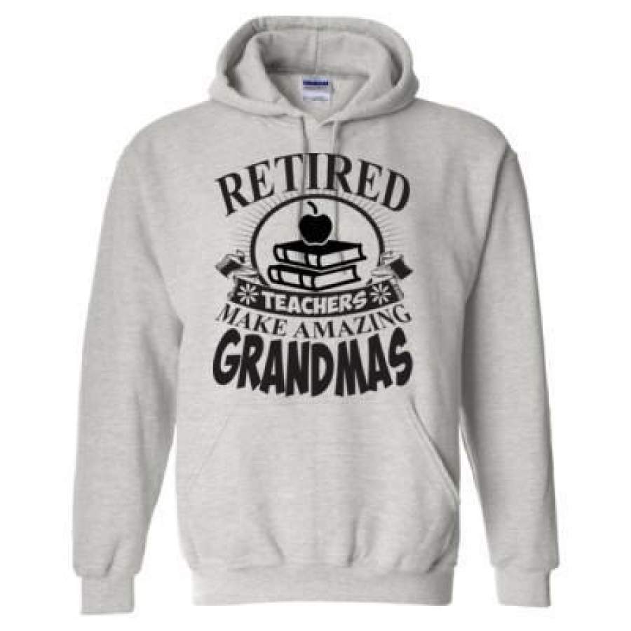 AGR Retired Teachers Make Amazing Grandmas – Heavy Blend™ Hooded Sweatshirt