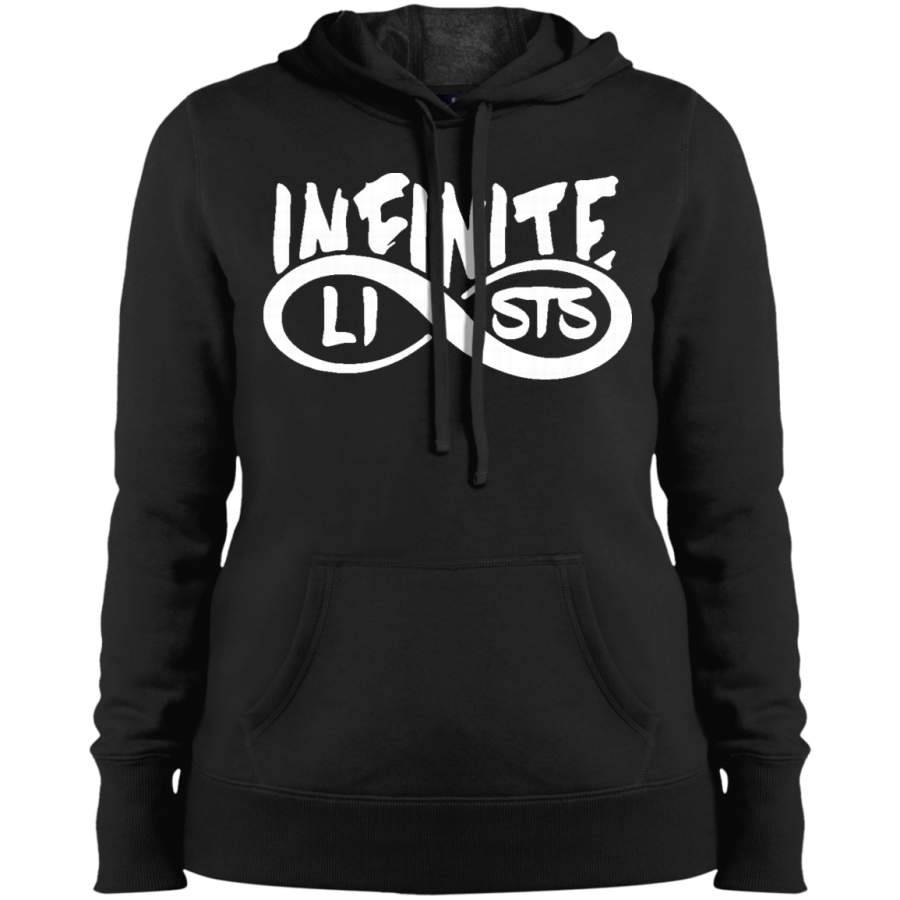 AGR infinite lists logo Ladies’ Pullover Hooded Sweatshirt