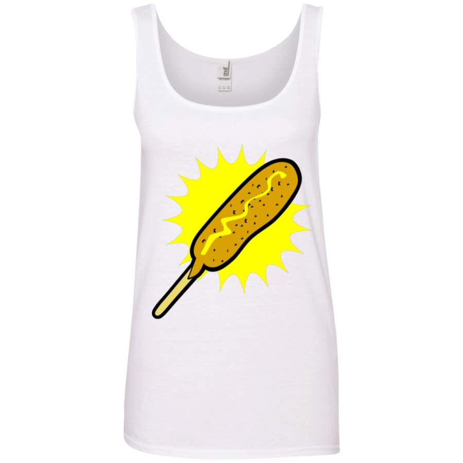 Corn dog Ringspun Tank Top T-Shirt