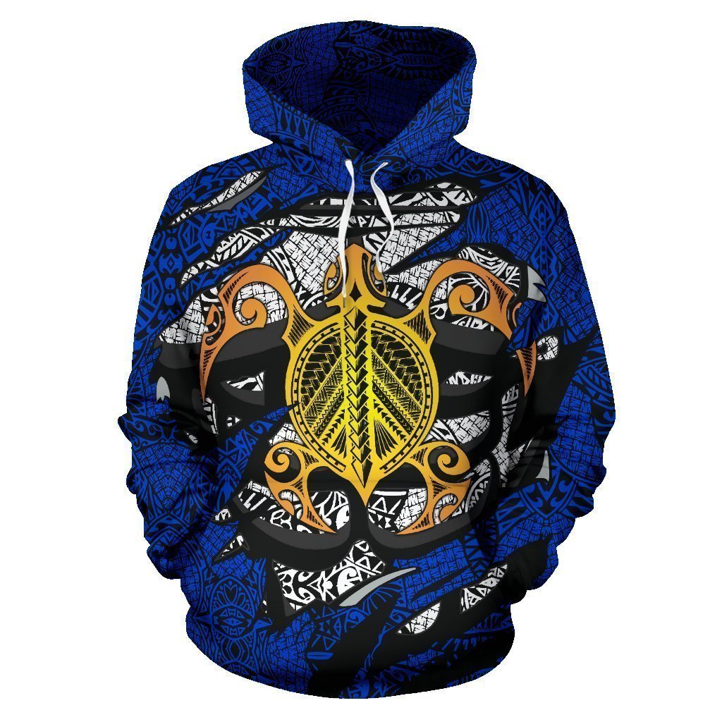 Aloha Turtle Polynesian Hoodie