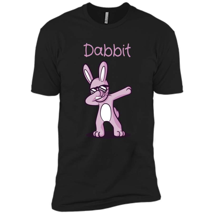 Dabbit Dabbing Easter Bunny Shirt Easter Gift for Kids Next Level Premium Short Sleeve Tee