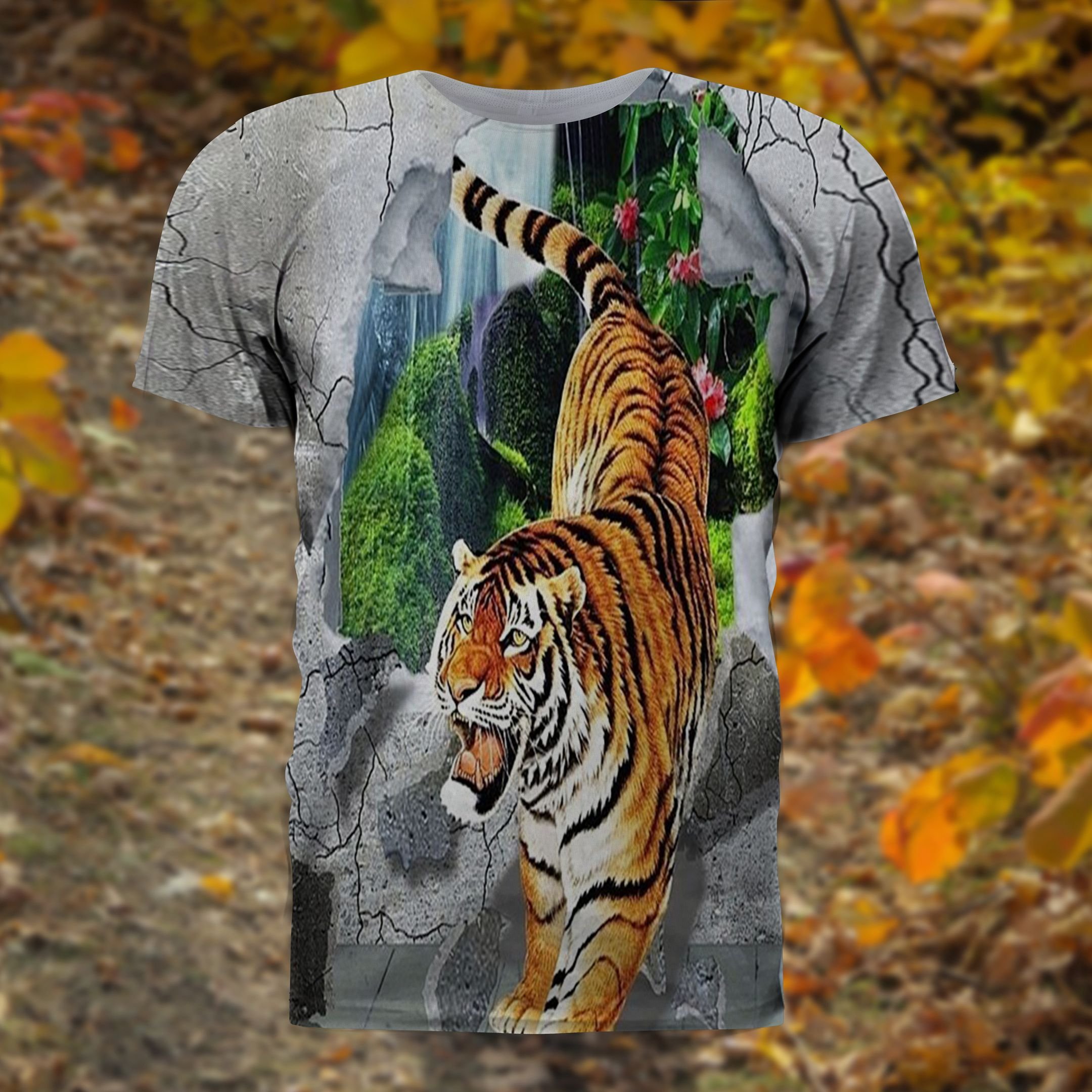 Tiger Ver09 Thcn120721Ntlw Unisex 3D T-Shirt All Over Print