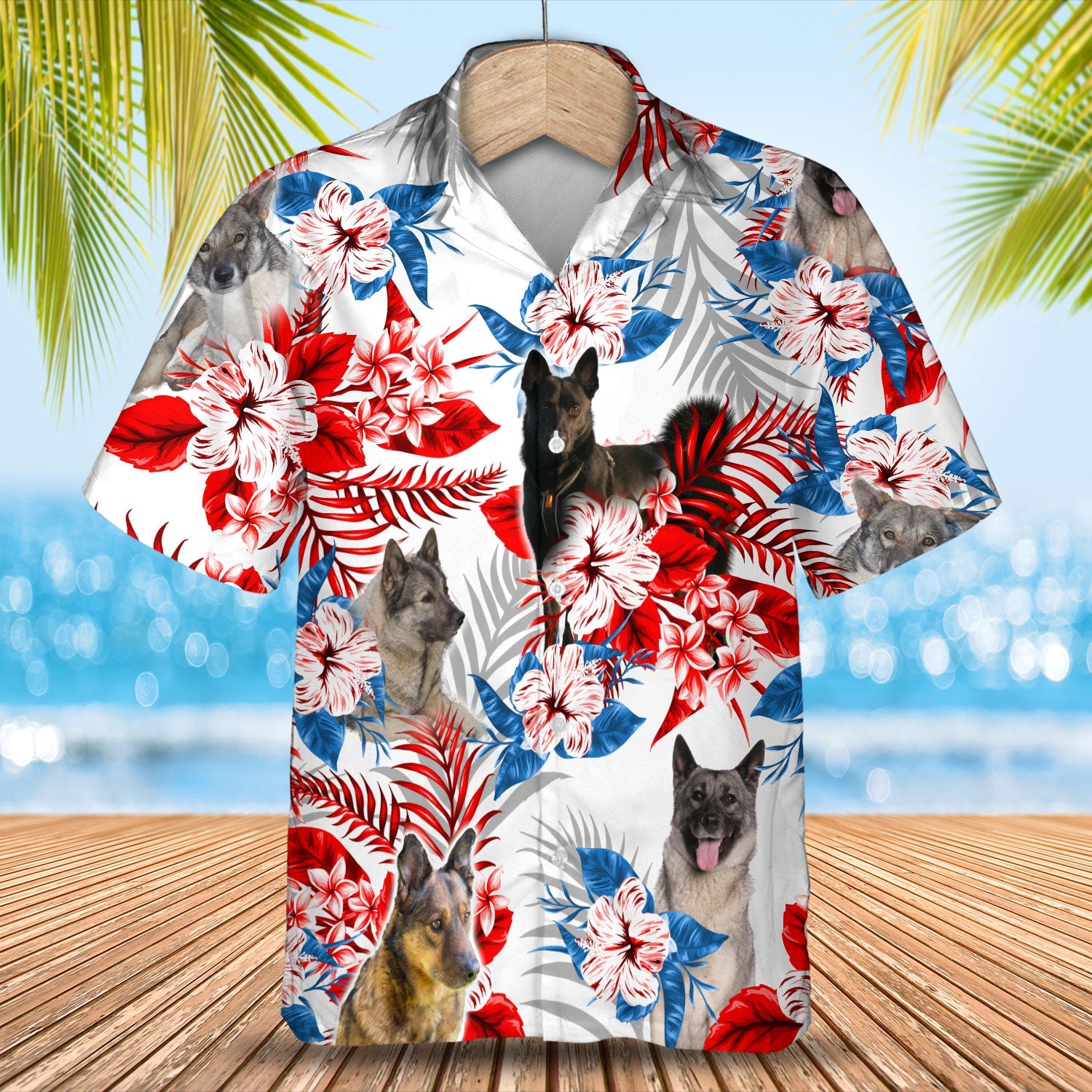 Norwegian Elkhound Hawaii Shirt Summer Aloha Hawaii For Men And Women Ha41764