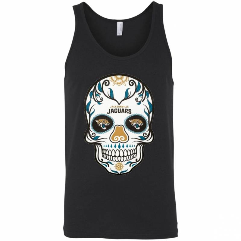 Jacksonville Jaguars sugar skull shirts