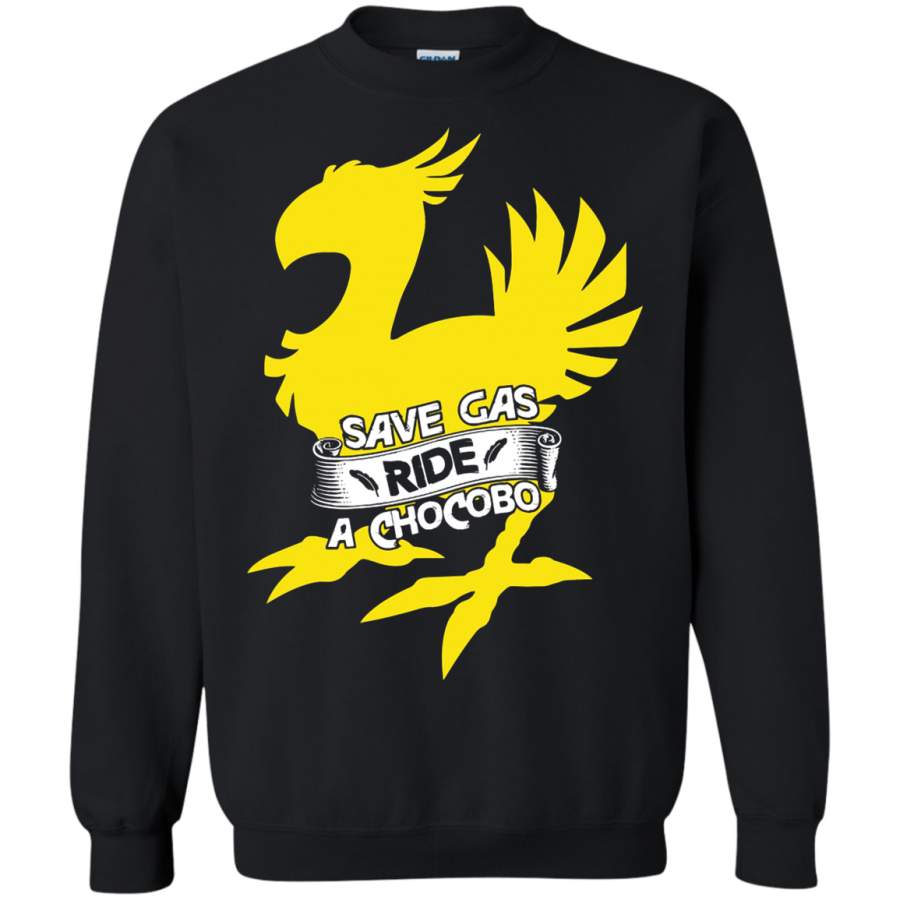 AGR Save Gas Ride A Chocobo Final Fantasy Sweatshirt