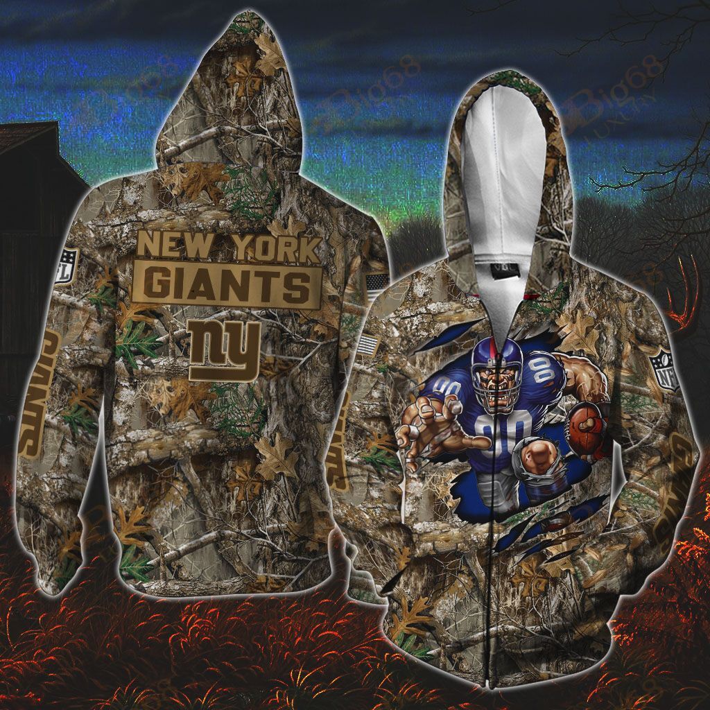 New York Giants Hunting Shirt 04 M6BTH0728