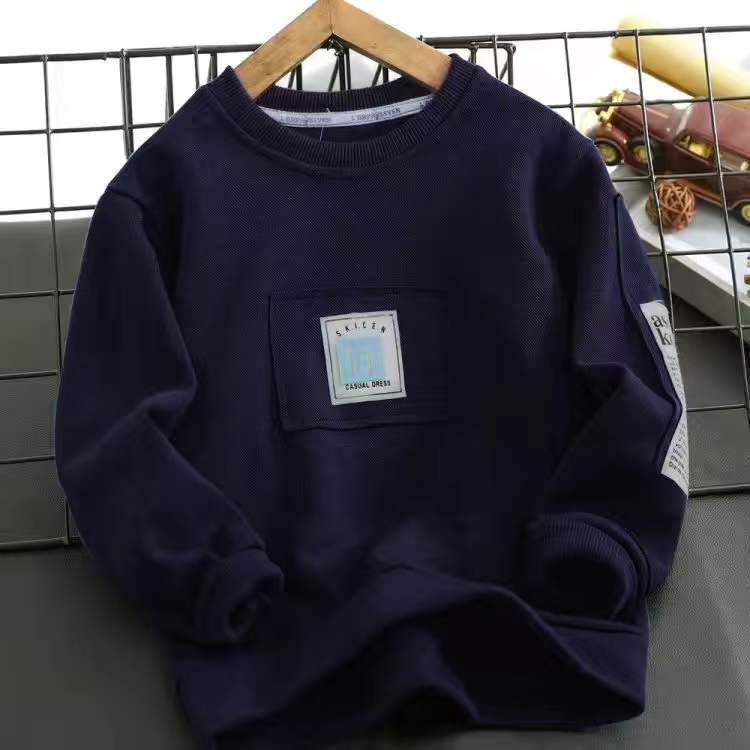 Autumn Sweatshirts Boys Clothes Long Sleeve Pullovers moletom Fashion sudaderas Kids Girls Tops Cotton Teens Children Clothing alx