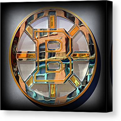 Boston Bruins Stephen Stookey Canvas Print