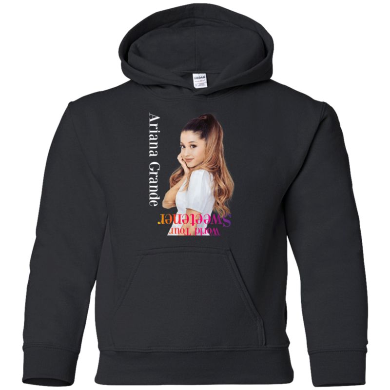 Worldtour 2019 Ariana Grande Shirt G185b Gildan Youth Pullover Hoodie