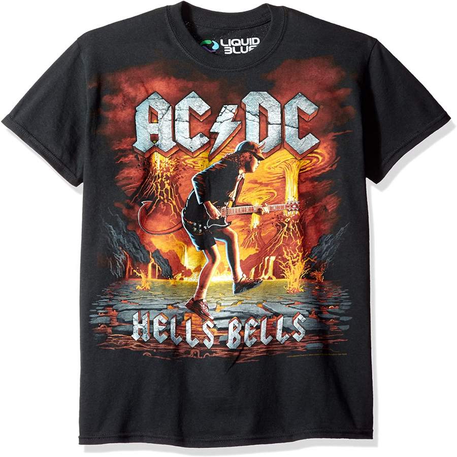Ac/Dc - Rock Eruption Mens T Shirt