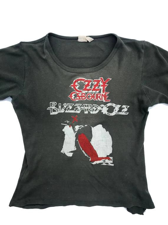 ozzy osbourne blizzard of ozz tour shirt