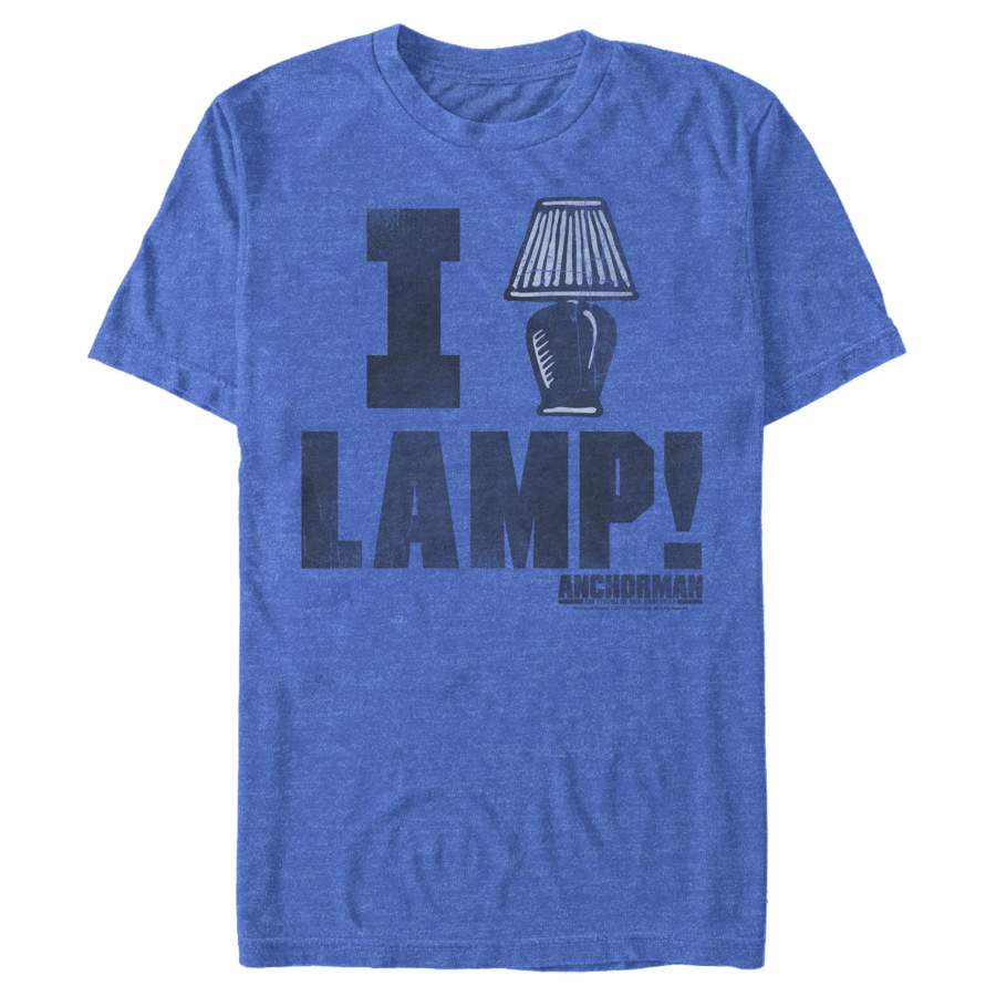 Anchorman Men’s Faded Love Lamp  T Shirt