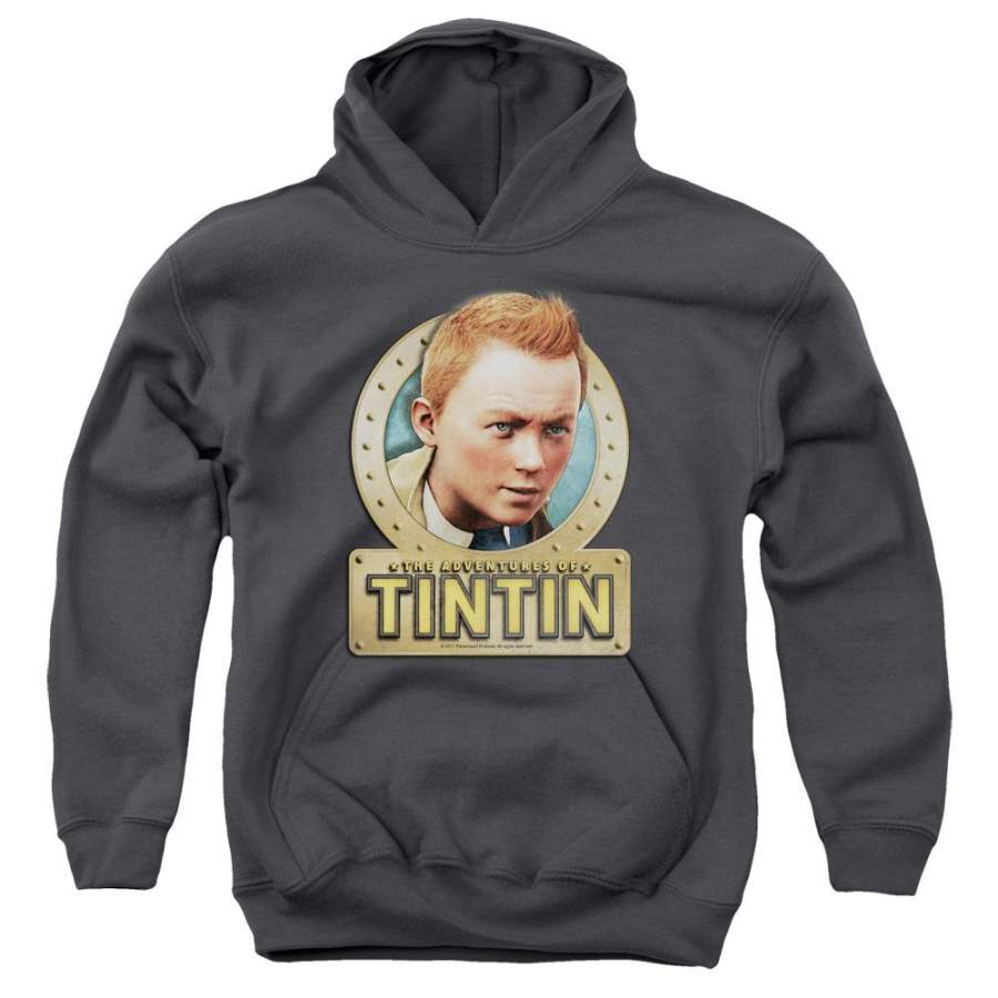 The Adventures of Tintin Metal Youth Hoodie (Ages 8-12)