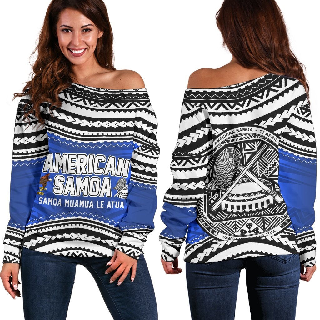 American Samoa – Samoa Muamua Le Atua Shoulder Sweater