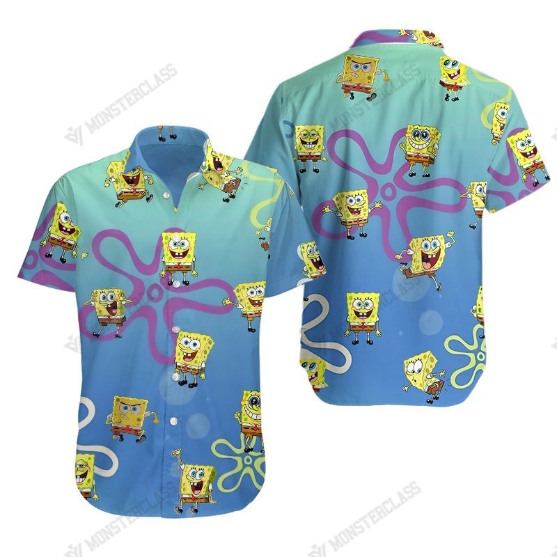 Spongebob Hot Sale Hawaii Shirt Ha41808