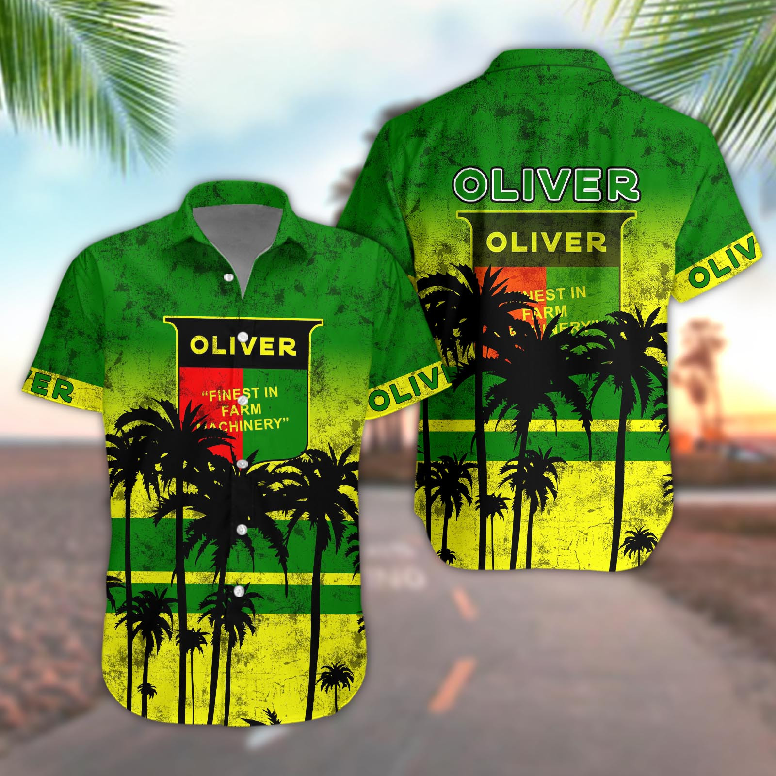 Oliver Tractor Aloha Shirt