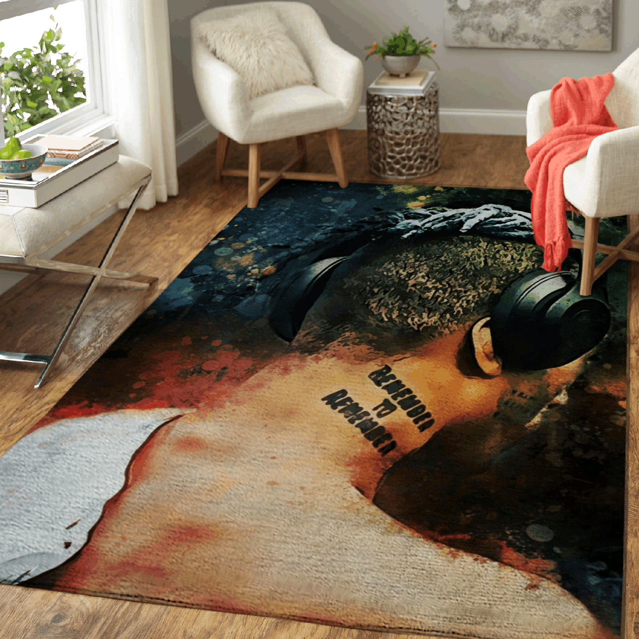 XXXTentacion The Legend Rock And Emo Anniversary Area Rug