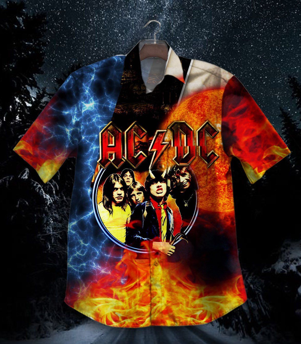 Ac Dc Nmn Gt Vintage Hawaii Shirt Ha102850