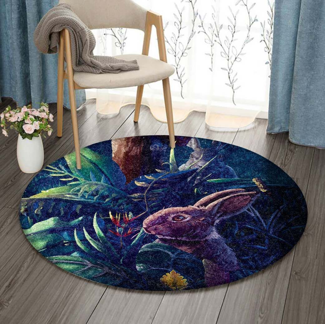 Rabbit JQQ257 Round Rug