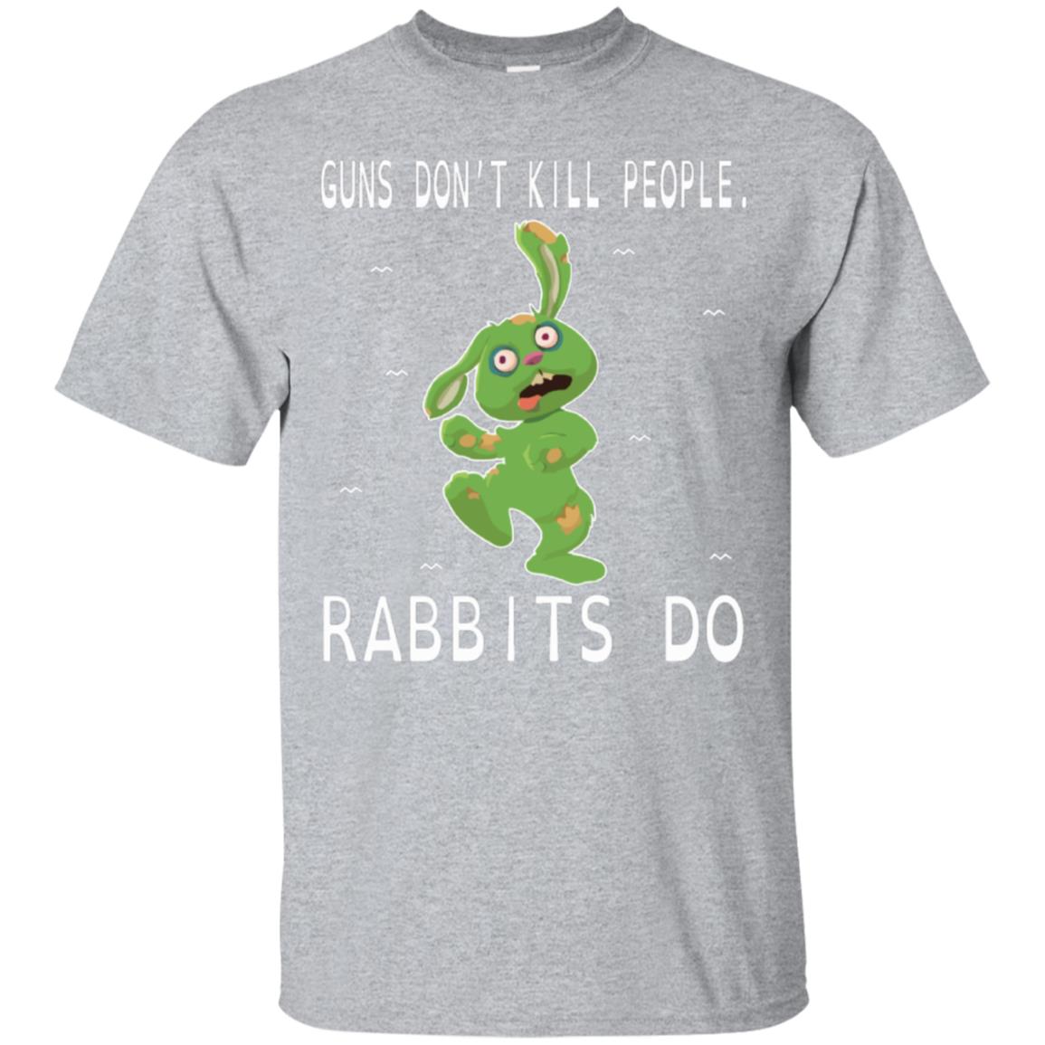 Zombie Rabbit Guns Don’t Kill People Rabbits Do Easter Shirt