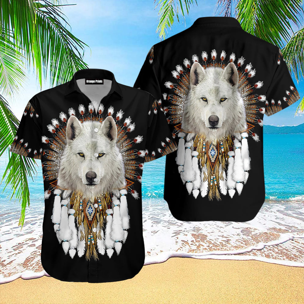 Wolf Native American Aloha Hawaii Shirts For Men And Women Ha76289