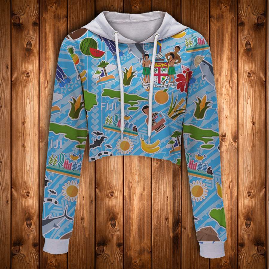 Fiji CROP HOODIE 1