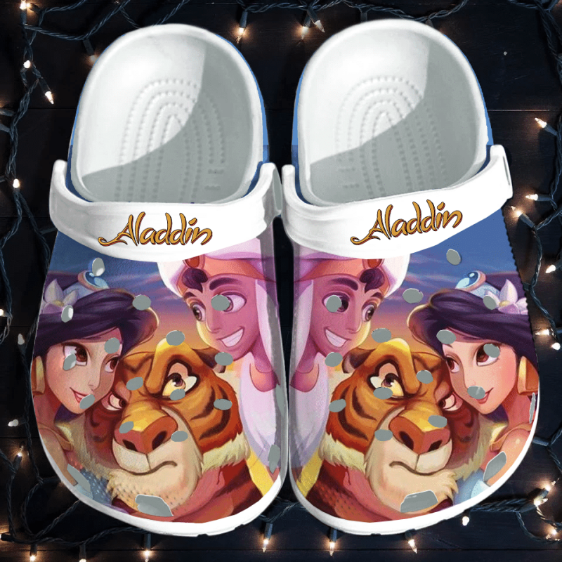 Aladdin And The Magic Lamp For Men And Women Rubber clog Shoes Comfy Footwear