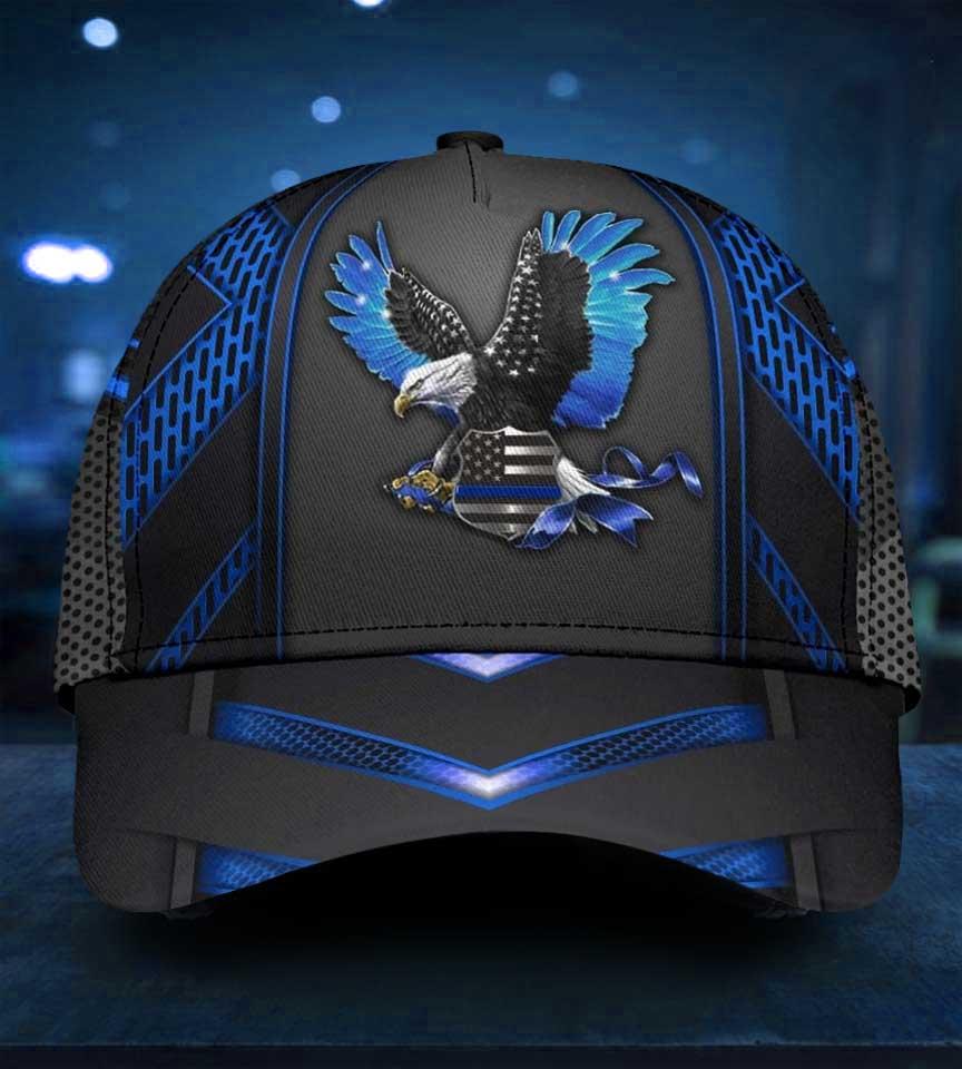 Back The Blue Eagle All Over Print Classic Cap