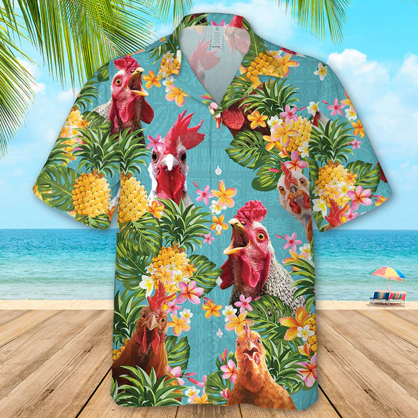 Chicken Pineapple Hawaii Summer Gifts For Men And Women Ha50343