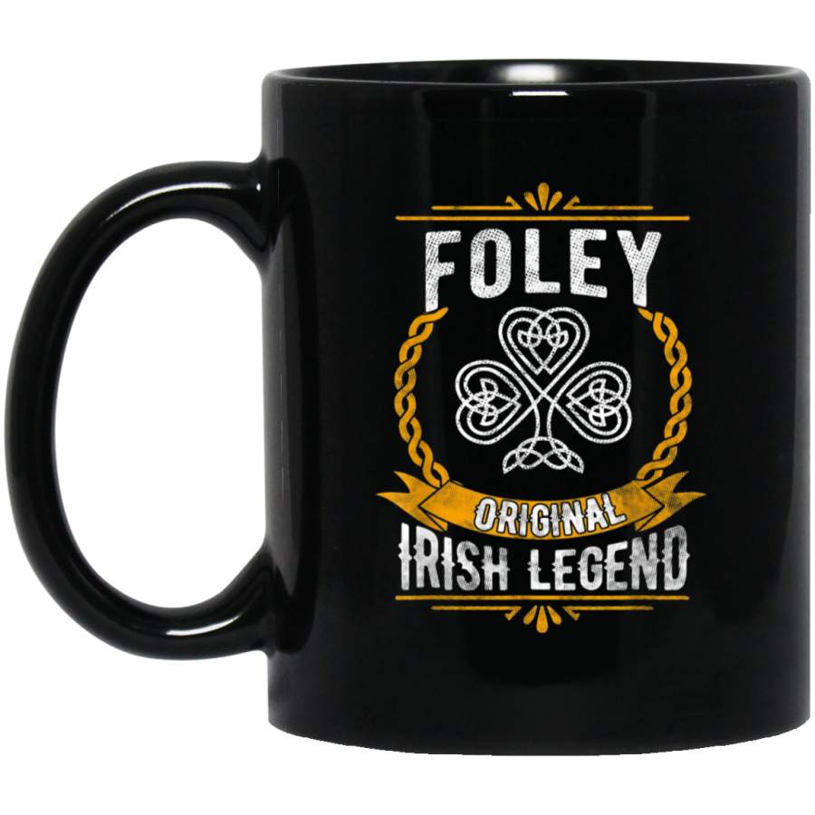 Foley Irish Surname Mug Vintage Celtic Legend