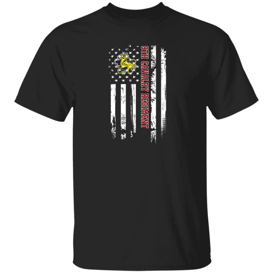 9th Cavalry Regiment Veteran American Flag Tshirt Veterans Day Christmas Gift Mug