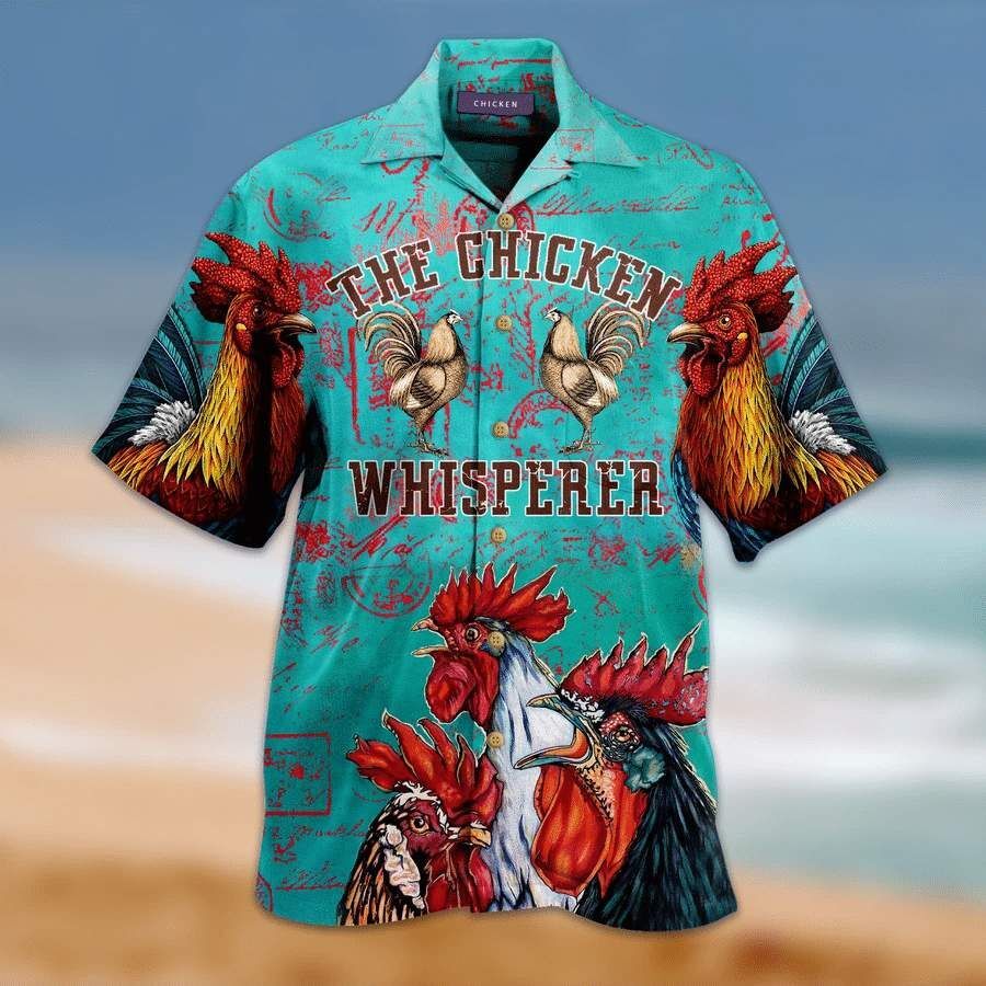 Hawaiian Aloha Shirts The Chicken Whisperer – Jamestees Store