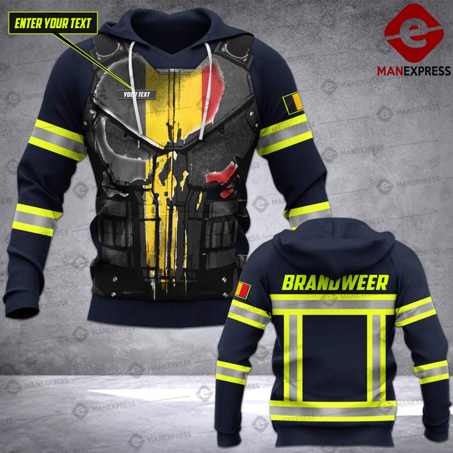 VH CUSTOMIZE BELGIAN BELGIUM FIREFIGHTER 0804 – 3D ALL OVER PRINT