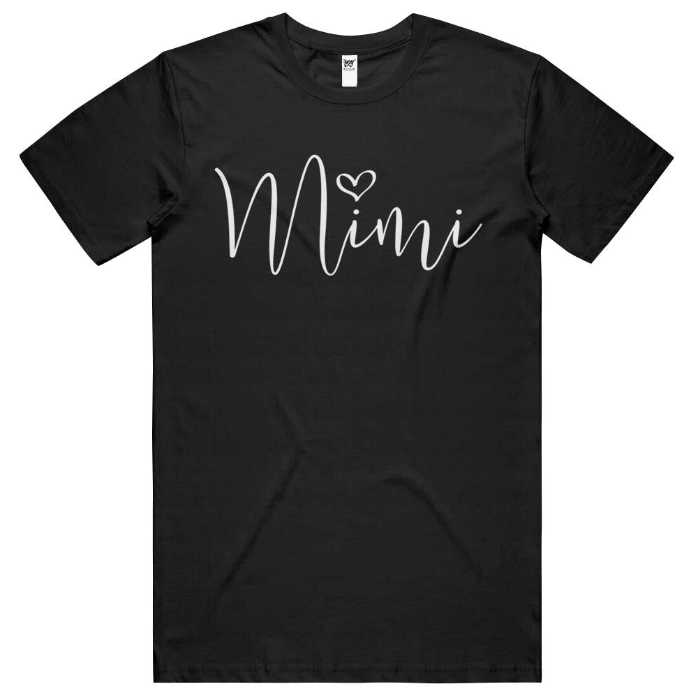 Womens Mimi Heart Mother S Day Gift For Grandma T Shirts