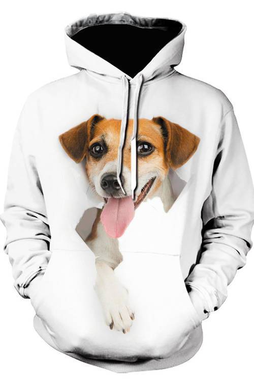 [CITYBARKS] [Hoodie] Animals Dogs Jack Russell Terrier