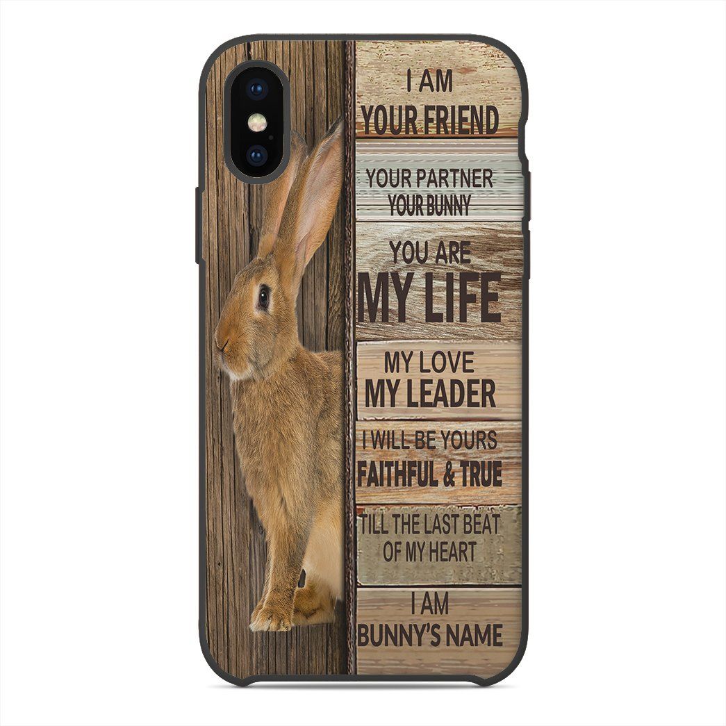 Casespring 3D I Am Your Friend Bunny Custom Name Phonecase