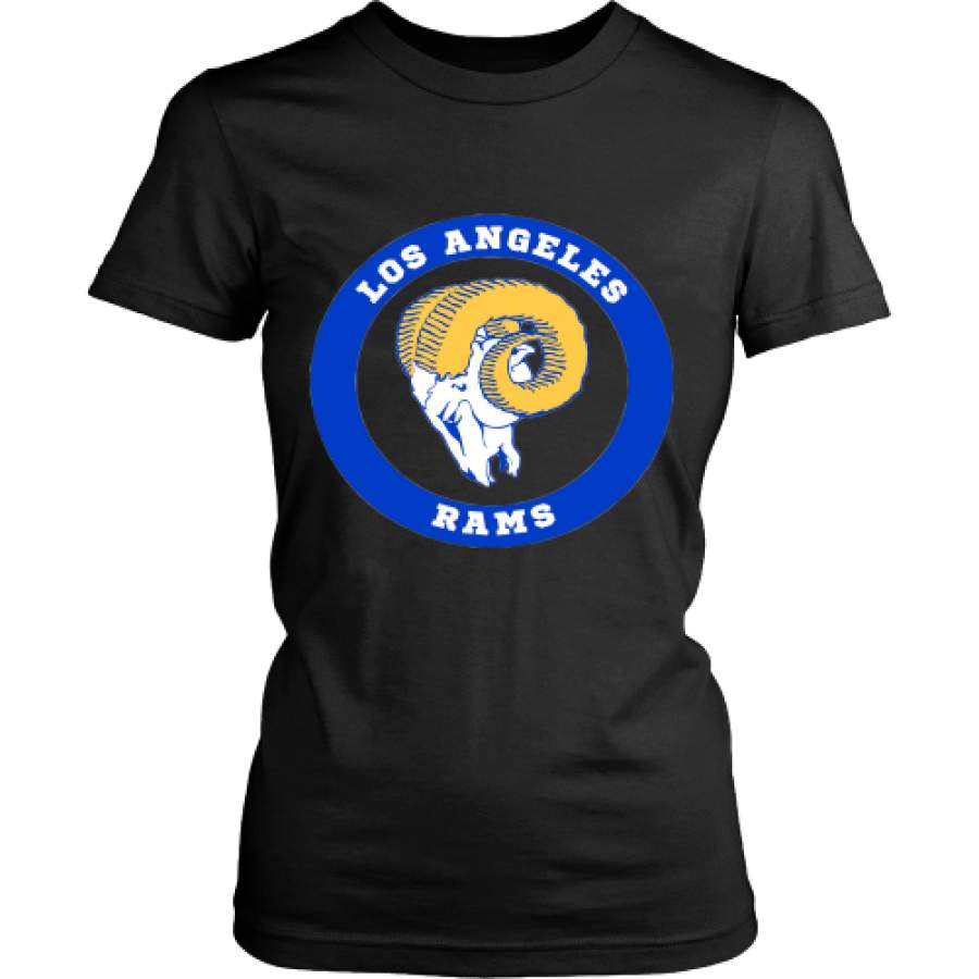 LA Rams Vintage Logo Womens Shirt