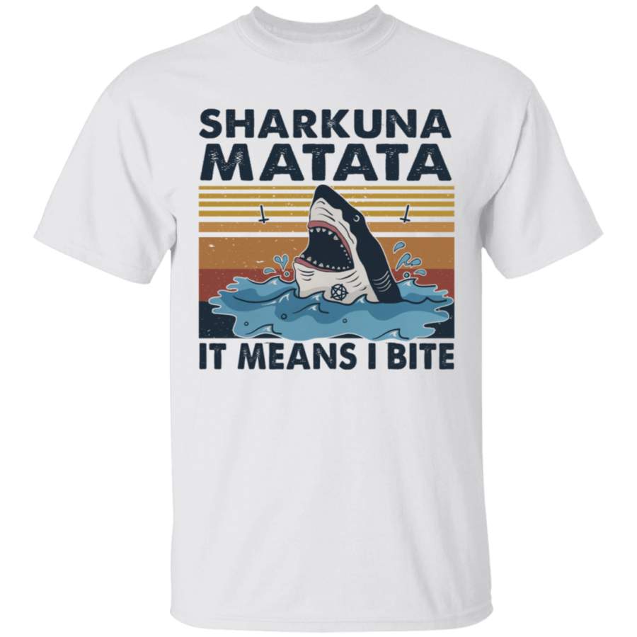 Sharkuna T Shirt, Funny Shark Shirt, T Shirt For Men, T Shirt For Women