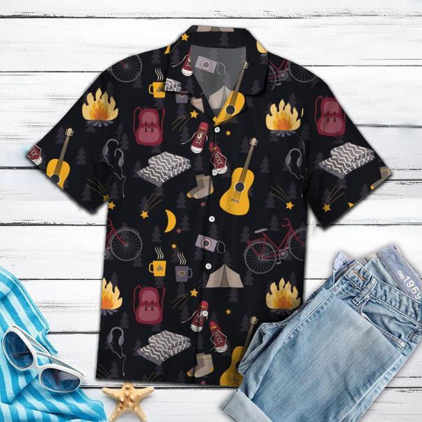 Amazing Camping Hawaii Shirt For Men Women Ha22598