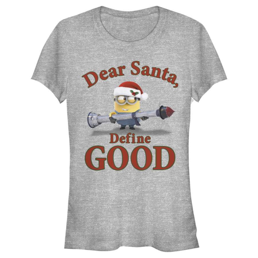 Despicable Me Junior’s Christmas Minions Dear Santa  T Shirt