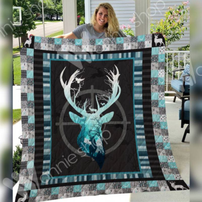 Deer Hunting M2201 87O34 Blanket