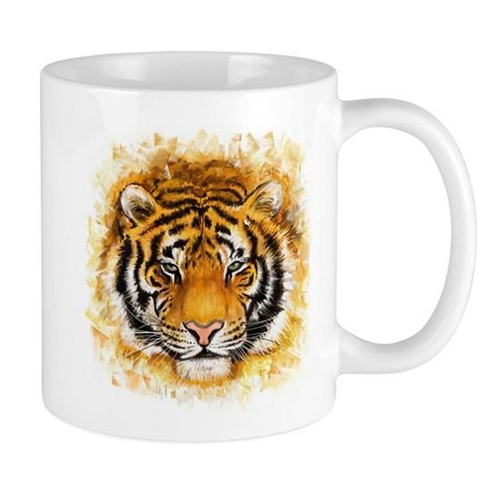 Artistic Tiger Face Mug