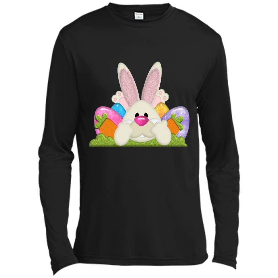 Cute Easter Shirt Funny Easter Shirt Easter Bunny Shirt Egg Long Sleeve Moisture Absorbing Shirt