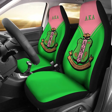 Alpha Kappa Alpha Car Seat Cover – Sorority Pride Version Car Seat Cover