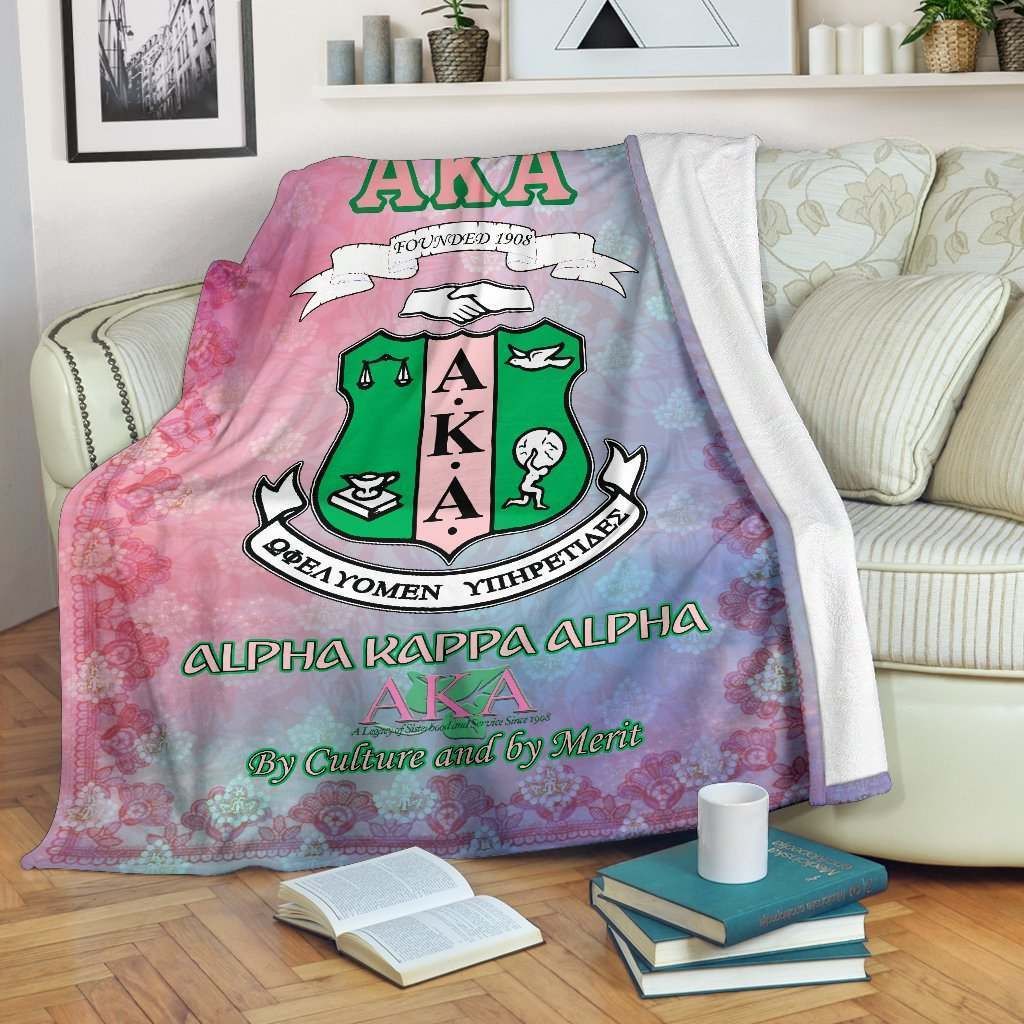 Alpha Kappa Alpha Cla0910346F Fleece Blanket