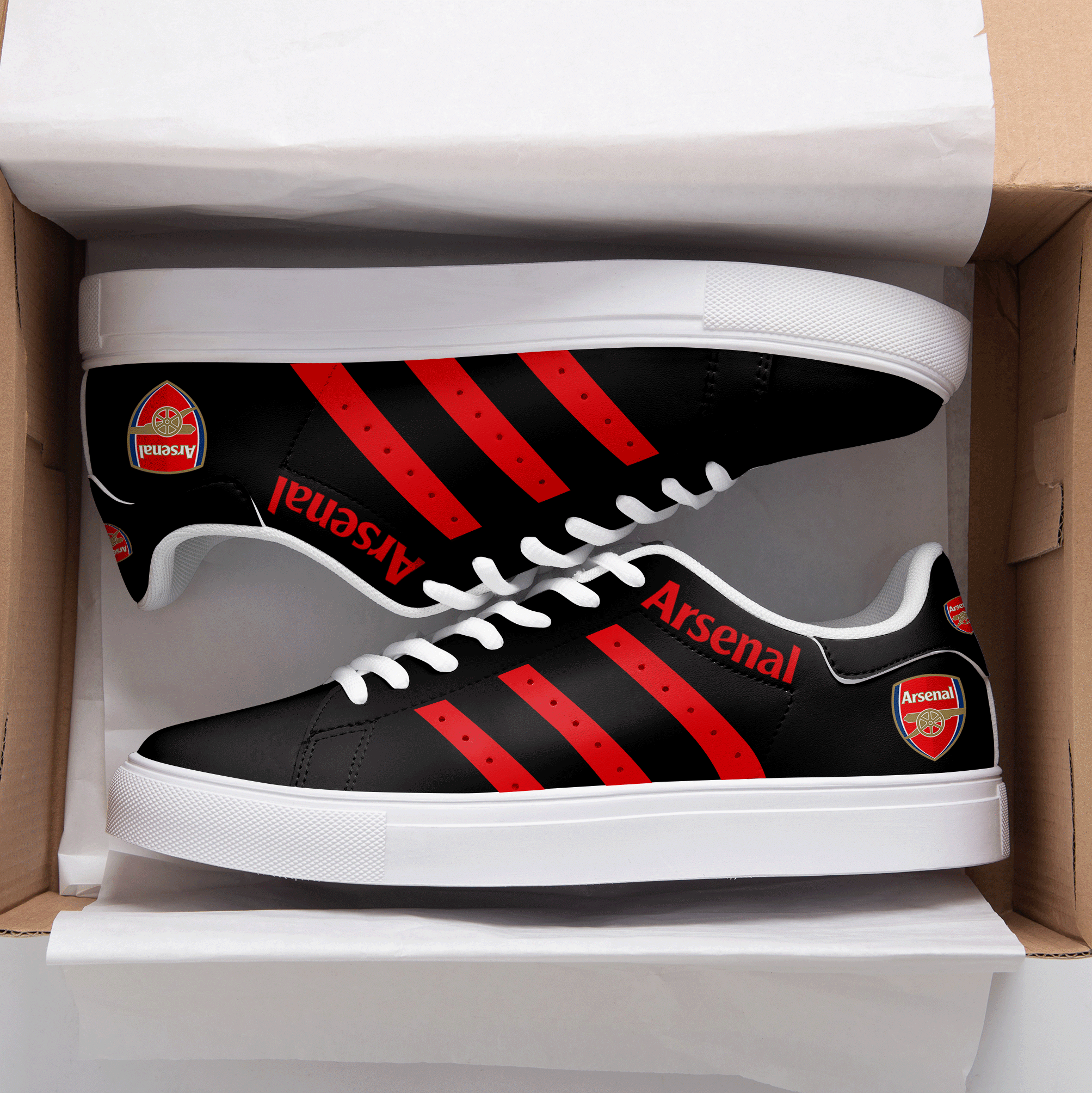 Arsenal Stan Smith Shoes Ver 6