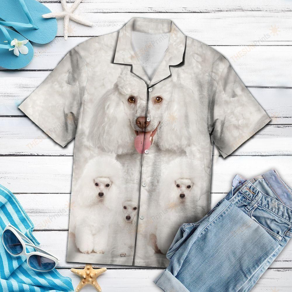 Awesome Poodle Hawaiian Shirt Ha97937