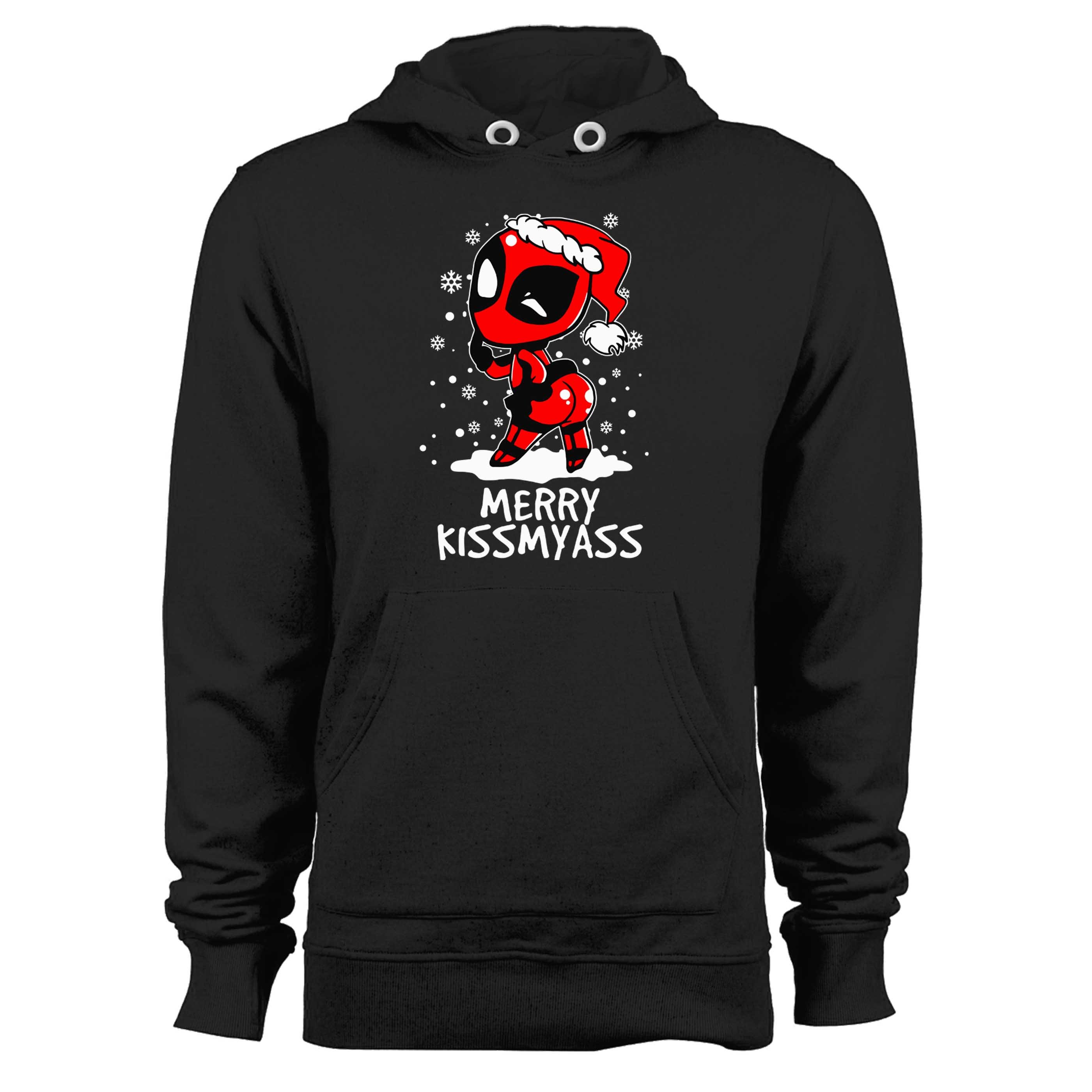 Deadpool Merry Kissmyass Unisex Hoodie