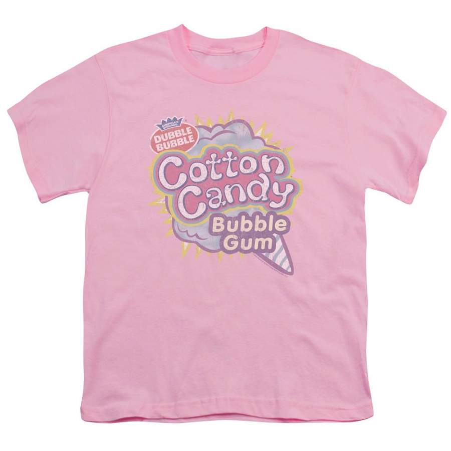 Dubble Bubble Cotton Candy Youth T-Shirt (Ages 8-12)